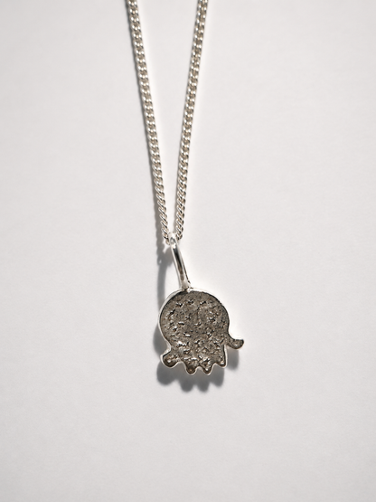 Hamsa Pendant in Silver