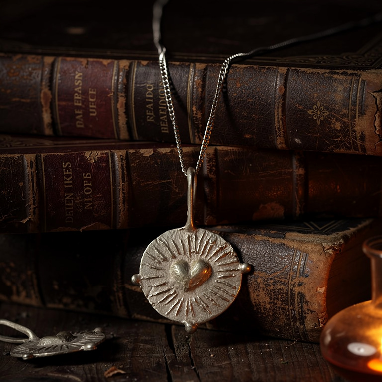 Cor Vitae Pendant in Silver