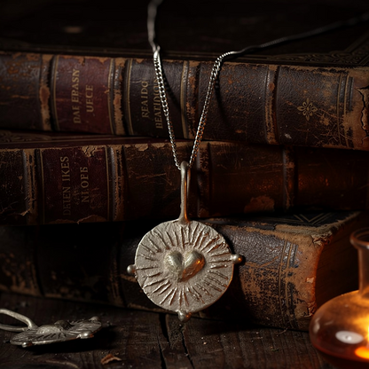 Cor Vitae Pendant in Silver