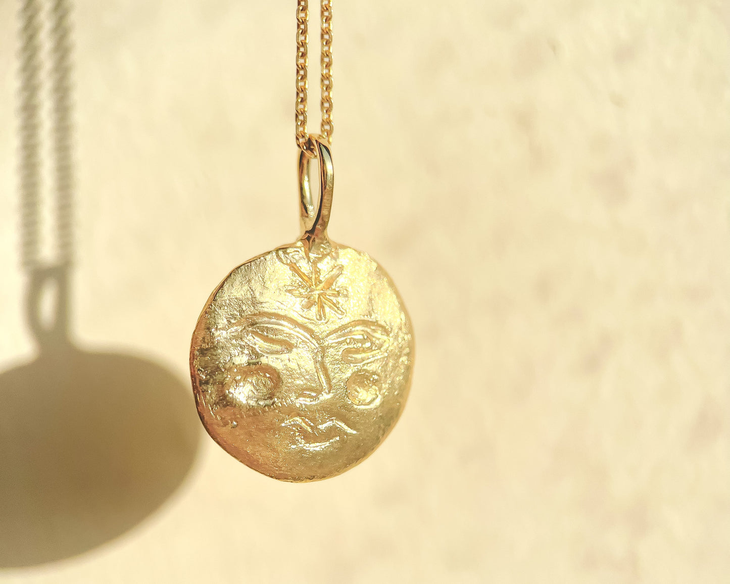 Moon Face Pendant