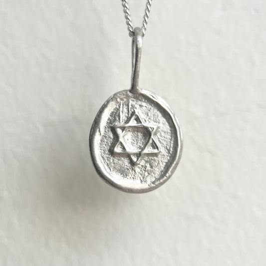 Star of David Pendant in Silver