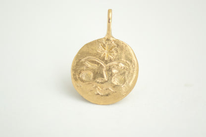 Moon Face Pendant