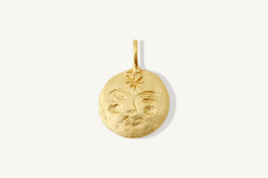 Moon Face Pendant