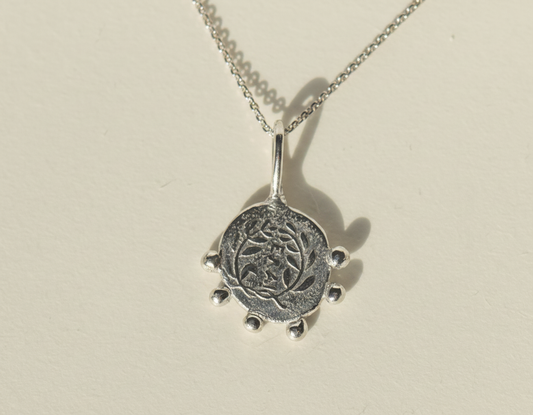 Elaia Pendant in Silver