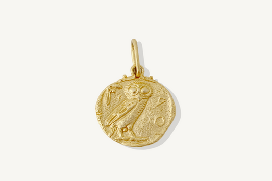 Athena's Owl Pendant